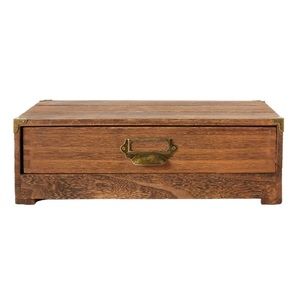 Threshold Wood Monitor Stand w/ Drawer